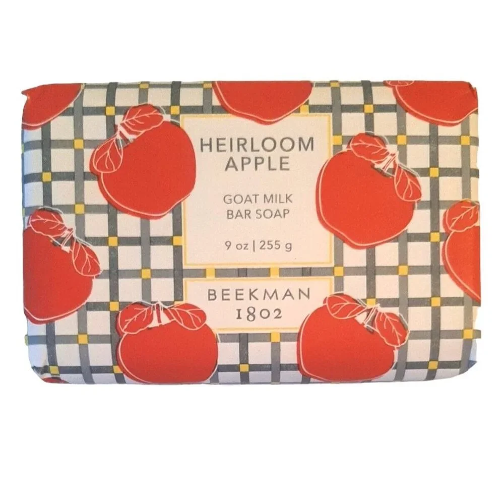Beekman 1802 Heirloom Apple Goat Milk Bar Soap Large 9 oz Bar Sealed